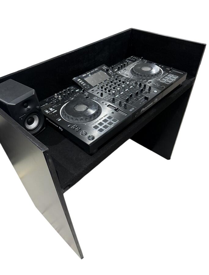 Custom Pioneer DJ booth build with equipment