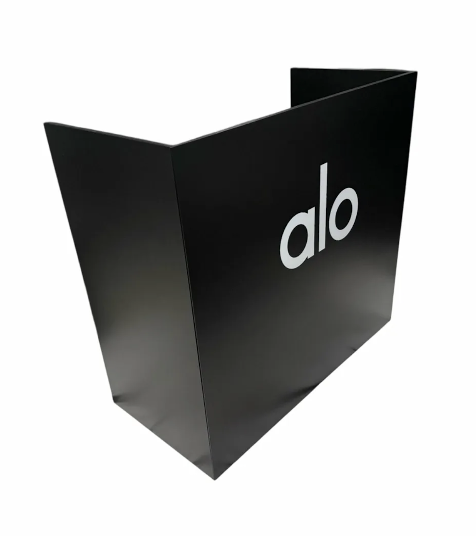 Alo branded custom DJ booth facade
